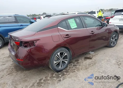 2022 Nissan Sentra Sv Xtronic Cvt z USA, uszkodzony, nr VIN 3N1AB8CV5NY250631